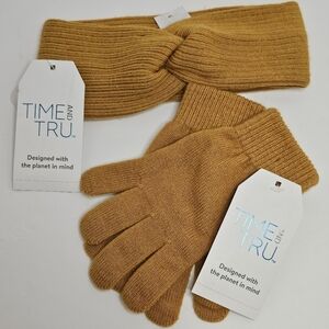 Time and True headband/mittens set